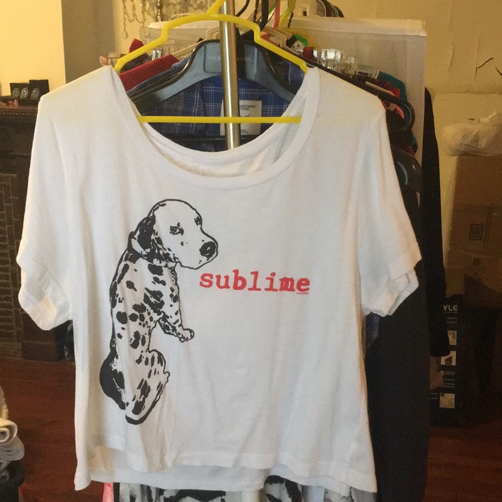 Vintage sublime crop top! Rare!